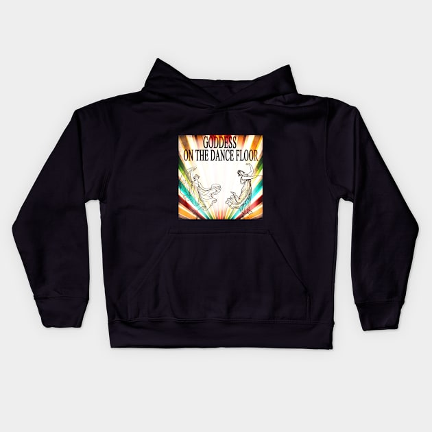 Dancing ladies Kids Hoodie by MiljanaVuckovic